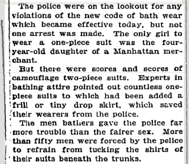 Illustration for article titled Did You Know: Coney Island Visitors Used to Rent Their Bathing Suits
